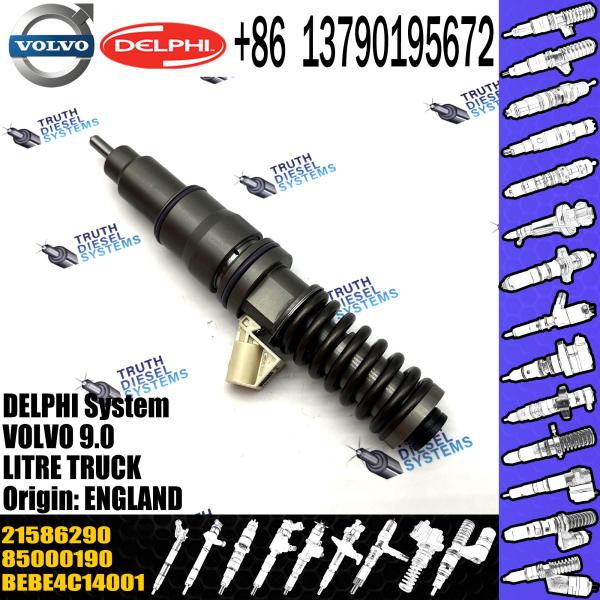 Direct Sale Diesel Fuel Injector 21586290 3801441 BEBE4C14001 For VOL 9.0 LITRE TRUCK