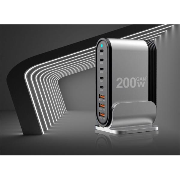 2024 New Products 200w 100w Univasal Usb-c Pd Type C Port Fast Gan Chargers Phone Ultra Usb C Wall Charger Charging