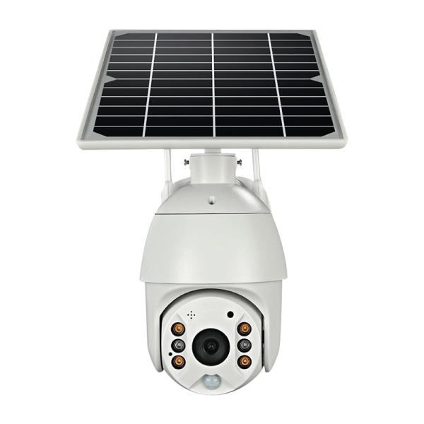 Glomarket 4G US/AU/JP Solar Lower Powered PTZ 2MP/4MP Waterproof Camera Smart