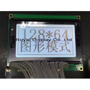 FPC Soldering 128x64 Dots matrix lcd module cog Positive LCD Display FSTN Air