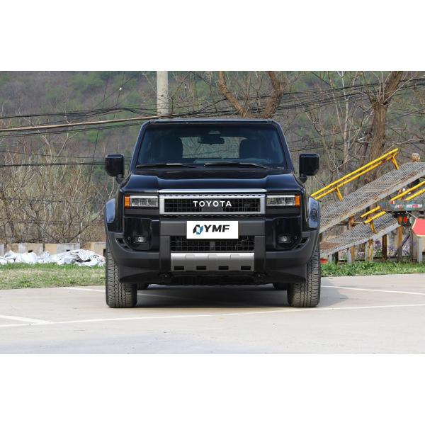 High Speed Toyota Prado SUV Car with Multi-function Steering Wheel and LED Headlight