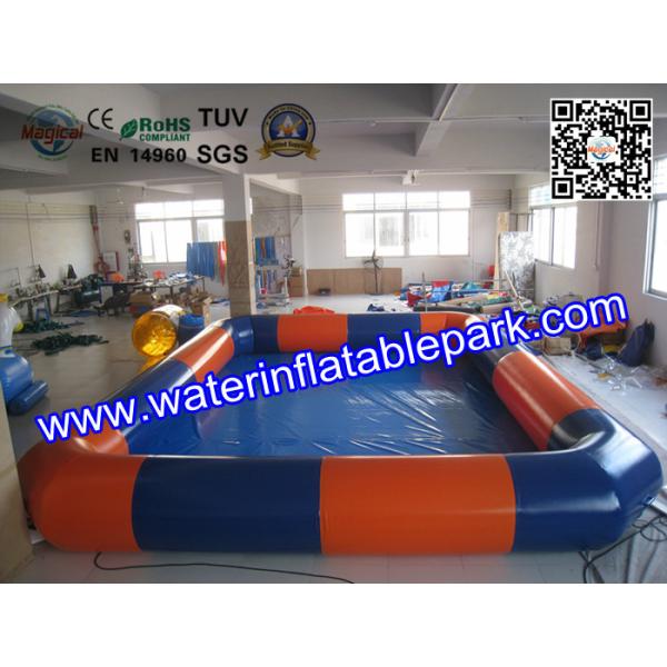 Buy Big Square Inflatable Water Pool Enclosures With Wailking Ball at wholesale prices