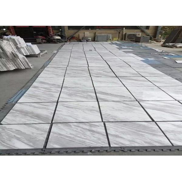 Buy Smooth Surface Natural Marble Tile 80 - 90 Polished Degree High Hardness at wholesale prices
