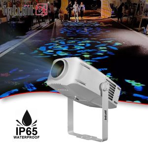 China 400W RGBW LED Customized Logo Gobo Projector Light IP65 Waterproof Rotating Led Logo Projector Light for Outdoor on sale