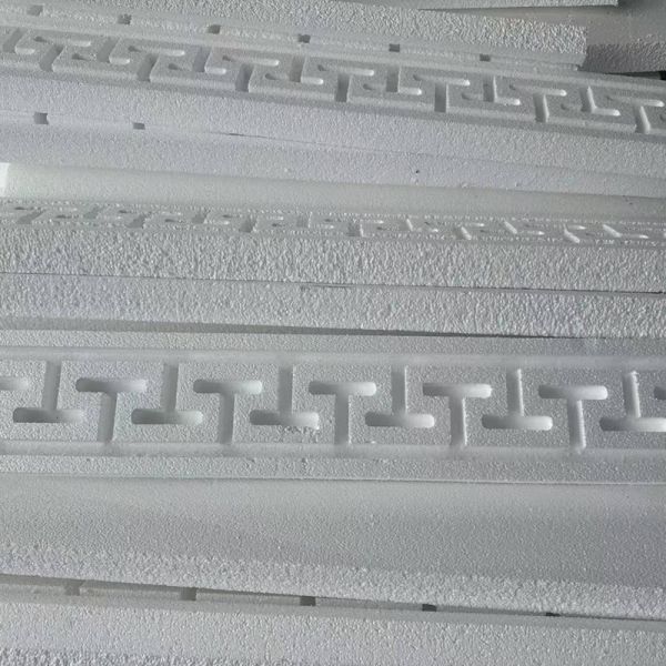 Ceramic EPS Foam Relief Mural Exterior Wall Decoration Carved Window Flower Villa