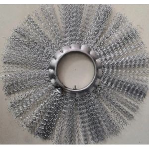 PP Base Material Road Sweeper Wafer Brushes 130X510mm