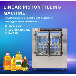 Fully Automatic Cooking Oil / Ketchup Filling Machine High Performance