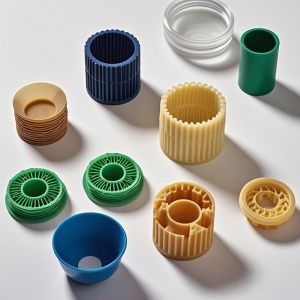 Injection Molded Plastic Parts With Customized Shape Surface Color For Harsh