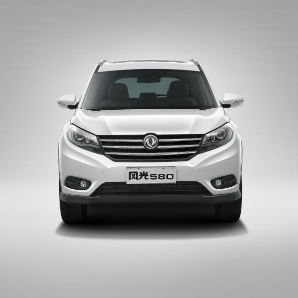 High Speed DFSK GLORY 580 SUV Electric Cars with Front drum Rear drum Brake System