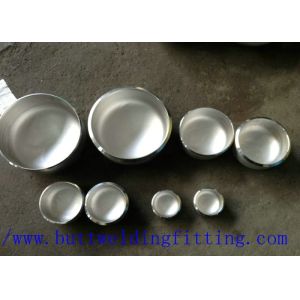 Seamless Sch40s Stainless Steel Pipe Caps Astm A403 Wp304 / 304L