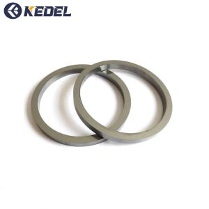 Tungsten Carbide Shaft Seal Ring 86-93HRA Hardness Customizable