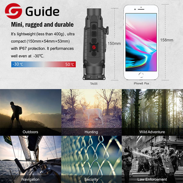 Buy Lightweight Night Vision Clip On Thermal Imaging Monocular at wholesale prices