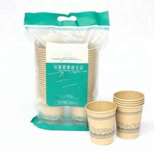 China Printed Paper Cup Packing Machine Custom Design 6.7 * 1.4 * 1.68 M Dimension on sale