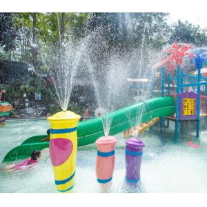 Fiberglass Water Games For Children Spray Water Park And Swimming Pool