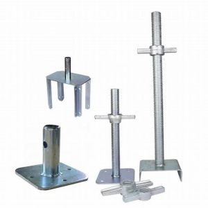 Scaffolding Components Adjustable Screw Jack with Casted Nut / Scaffold