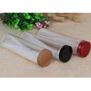 450ml Mini Long Clear Pet Jars Transparent Plastic Tube Packaging