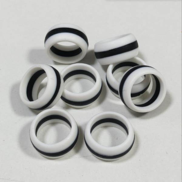 18mm Silicone Wedding Ring Suitable for Men and Women Colorful Design Food Grade Material