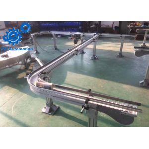 Plastic Slat Automated Conveyor Systems , Packaging Conveyor Systems