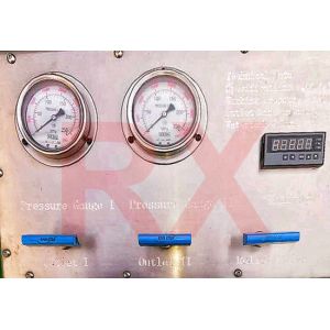 Gas Drive Hydraulic Pressure Test Pump 100 PSI Air Pressure