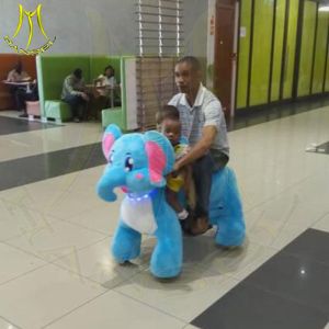 Quality Hansel amusement game machine walking plush electric animal scooter for sale