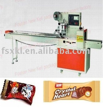 2014hot sell factory pirce snacks biscuits chocolate rectangular bag packing