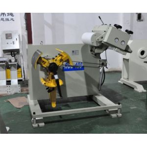 Automatic Decoiling And Hydraulic Straightening Machine With Power Press