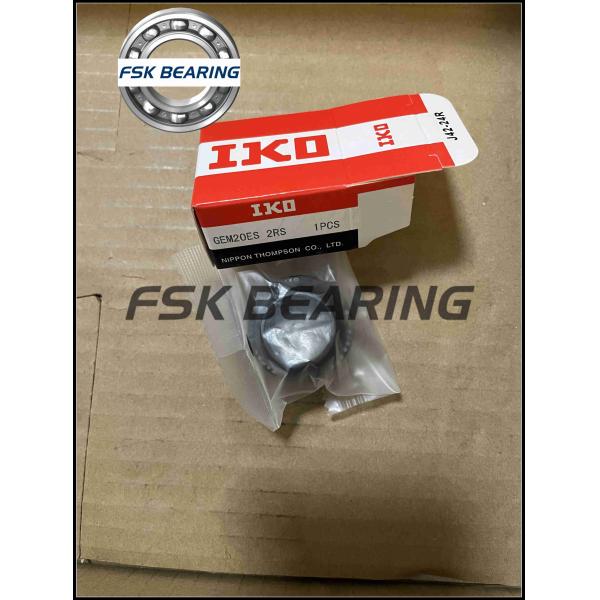 JAPAN Quality GEM60ES 2RS GEM63ES 2RS GEM70ES 2RS Radial Spherical Plain Bearing Self Lubricating For Shock Absorber