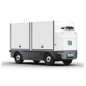 Quality NEWBASE Z8 Series Robovan Autonomous Logistics Vehicle with 1500 kg Payload Capacity 8 m³ Cargo Volume and Lithium Iron Phosphate (LFP) Batteries for sale