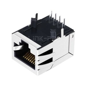 LPJE160CNL Tab Down Without Led 1X1 Port RJ45 Modular Jacks without Integrated