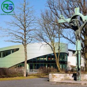 Golden And Black Aluminum Honeycomb Panel Suspended Thickness 20MM