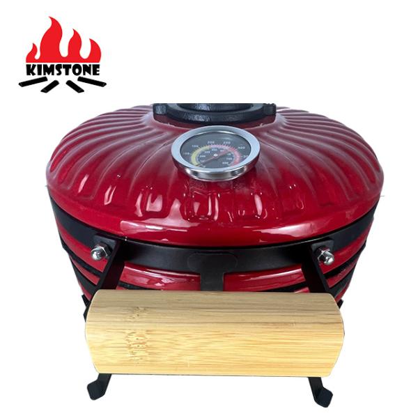 KIMSTONE 12 Inch Media Oven Tandoori Commercial Kamado Griller Charcoal for Restaurant Ahumador De Carbon Grill Egg Kamado