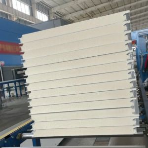 More Than 20 Years Lifetime PU Sandwich Panel with Polyurethane Foam Core and