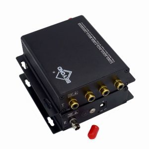 4ch RCA optical Audio To Fiber Converter multimode or single mode