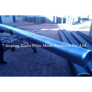 Water Well Sand Control Screens 6-5/8" Johnson Wire Screen Tube With 30 Slots