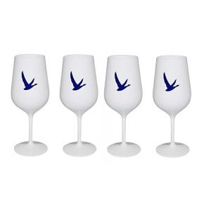 Grey Goose Reusable Unbreakable Dishwasher Safe Wine Glasses environmentally