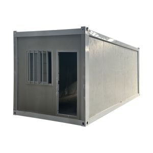 Multi-function 20ft Foldable Container House Aluminum Window Portable and Rust