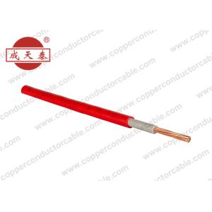 China 300 / 500V Copper Building Wire With Light PVC Sheath on sale