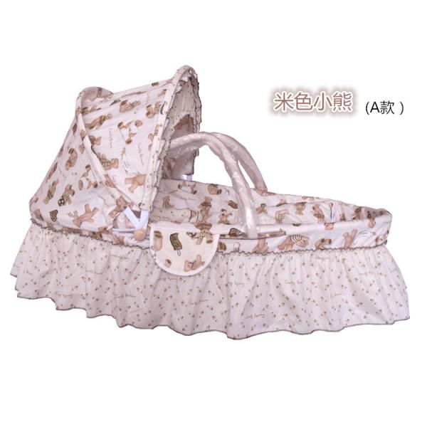 Buy grass corn husk baby moses basket bed with liner set vehicle-mounted at home at wholesale prices