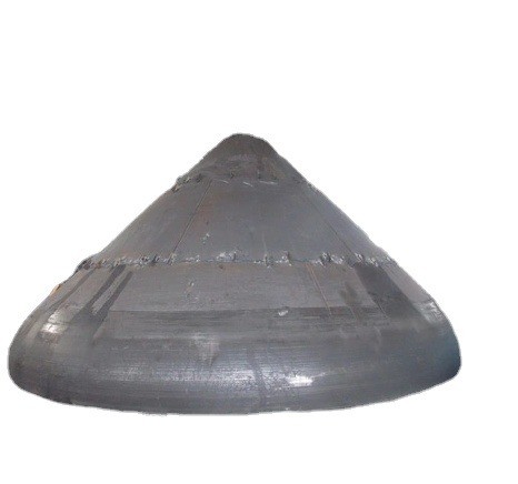 Buy ASME Standard Conical Bottom Pressure Vessel Dished Cap Head with Welding Connection at wholesale prices