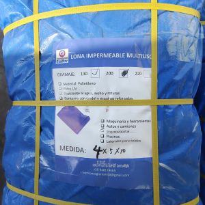 PE Coating Woven Fabrics Roofing Flame Retardant Tarps Tent Plastic Tarpaulin