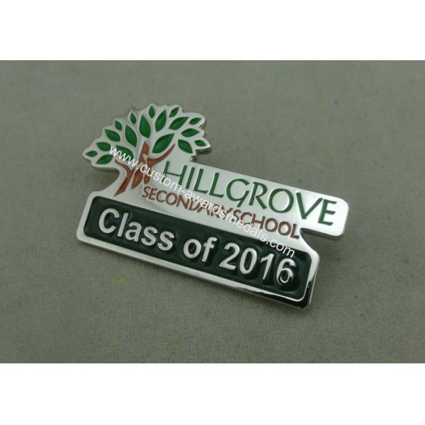 Die Stamped Synthetic Brass Soft Enamel Pin for Military , Trading