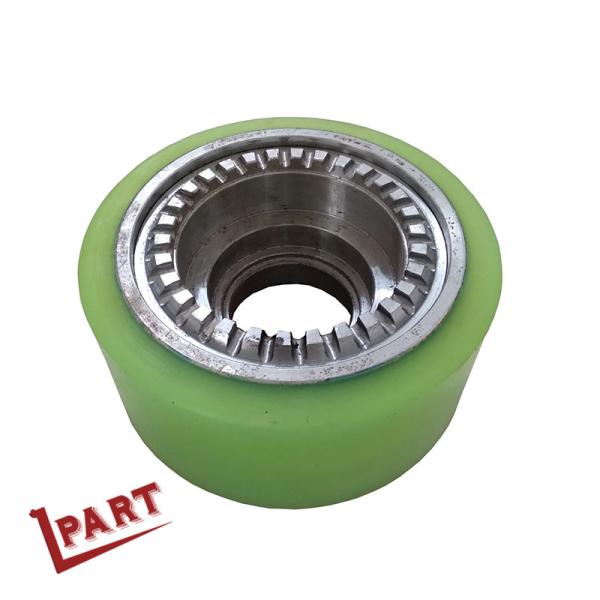 Buy Reach Forklift 10 Inch Polyurethane Load Wheels With bearing at wholesale prices