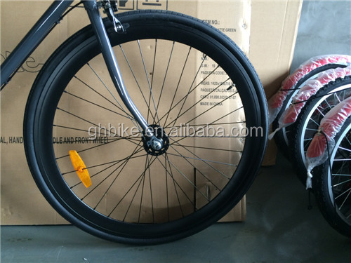 Fixed Gear Bike Nexus Hub 3 Speed Road Bicycle with Steel Fork Material