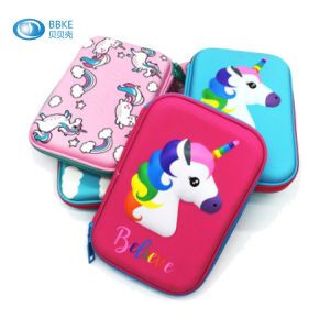 China Waterproof Hardtop Spandex/ Lycra EVA Pencil Case For Storage on sale