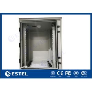 1300mm Height 20U Outdoor Telecom Cabinets Without Air Conditioner
