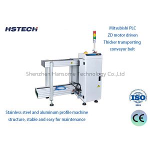 Selective Pitch Settings PCB Unloader Board Handling Equipment