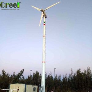 20KW Small Solar Hybrid Pitch Control Wind Turbine Fan To Generate Electricity