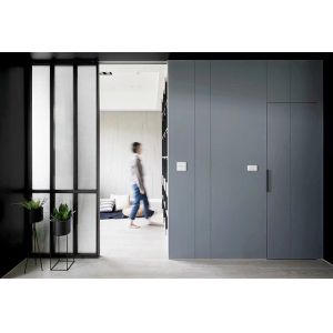 38dB Sliding Thickness 3mm 6063 T5 Aluminum Alloy Door