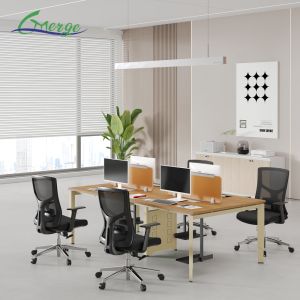 Quality Maximize Space and Efficiency with Open Space Office Workstation's Adjustable Shelves for sale