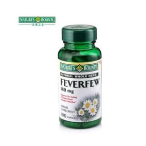 100% natural 0.8% Parthenolide Feverfew Extract, Panacetum parthenium extract